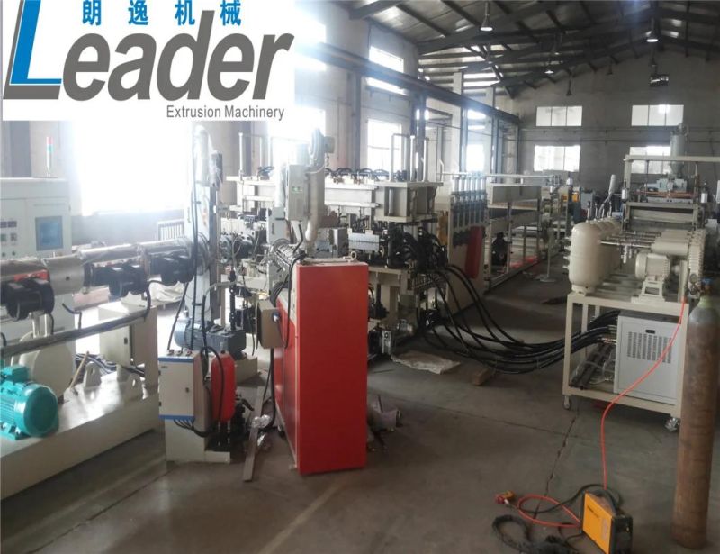 Polycarbonate Multiwall Hollow Sheet/Lexan Sheet Extrusion Line