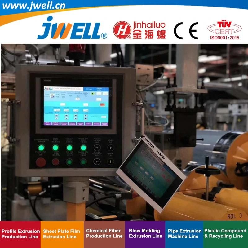 Jwell-PVB Plastic Film Recycling Agricultural Making Extrusion Machine for Automobile Application Series (3)