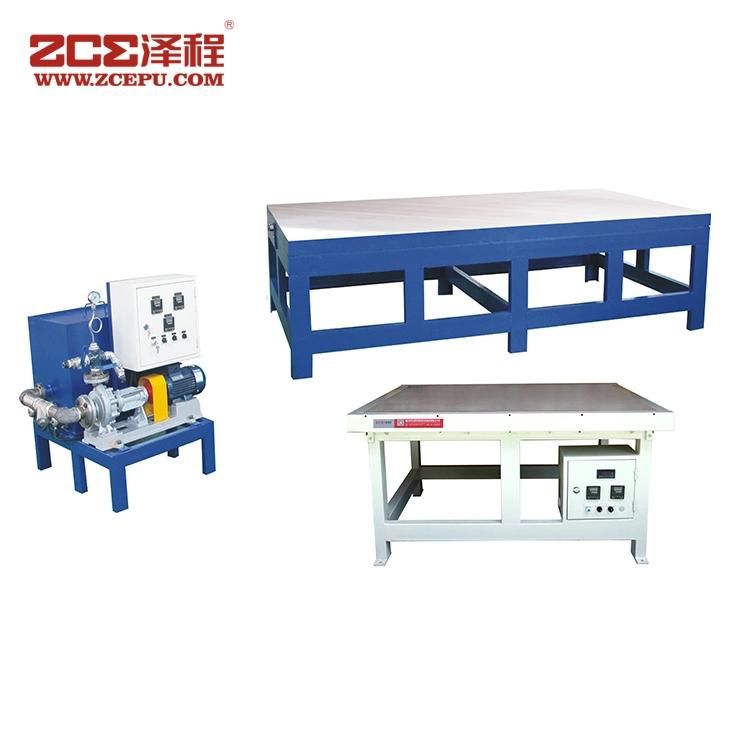 Polyurethane Vulcanizing Heating Table for Mold Hot Platform Heating Mold Preheat Operation PU Mesh PU Sieve Plate PU Wheel Industrial Castors Forklift Wheel
