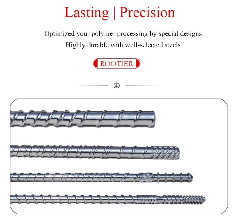 PVC Pipe Extruder Screw and Barrel High Output