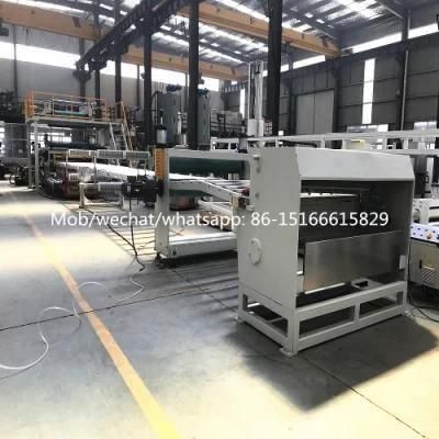 PVC Artificial Marble Sheet Board Plate Production Line Spc Floor Sheet Machine Price