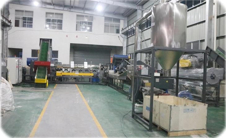 soft waste PP PE film pelletizing machine