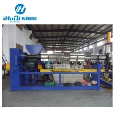 PP/PE Plastic Granules Recycling Machine Agg Lomerator for Film Wovenbag Low Noise ...