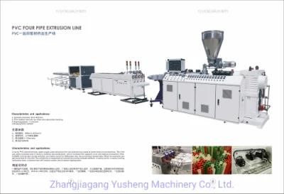 Plastic Machinery PVC Pipe Twin Screw Extruder Production Line