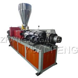 Sjsz80/156 Conical Double Screw Extruder Machine
