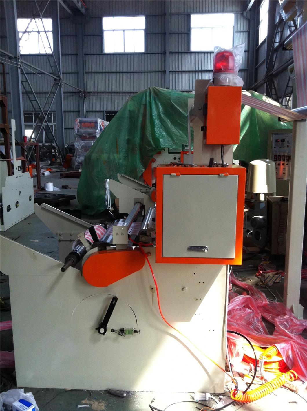 Taiwan Quality High Speed Plastic Bag Double Colors Film Blowing Machine Price