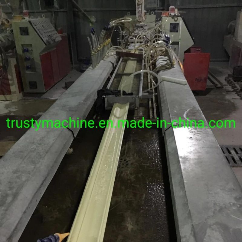 Trusty 2021 Hot Sale The PVC Door Panel Extrusion Line/The WPC Door Panel Extrusion Line