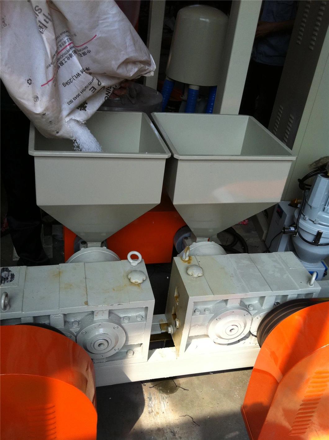 Taiwan Quality High Speed Plastic Bag Double Colors Film Blowing Machine Price