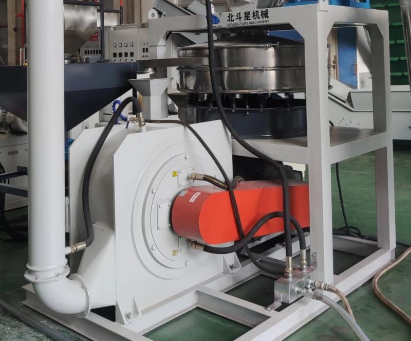 Waste Plastic Scrap Recycled Pulverizer Grinder Milling Machine PVC Milling Machine