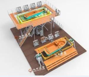 Boat Mould, Kayat, Rotational Mould Rock N Roll Machine