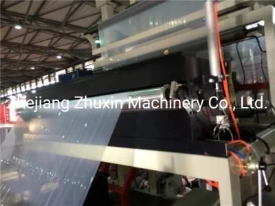 Full Automatic Three Layer Film Blown Machine with IBC &amp; Haul-off Rotary &EPC&Automatic ...