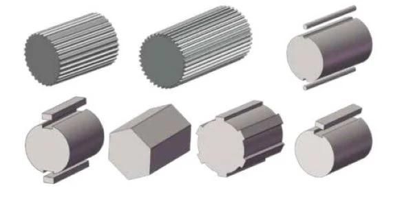 Zsk133 High Torque Screw Shaft Twin Screw Extruder Machine Parts
