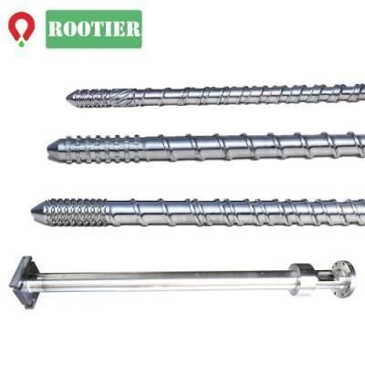 XLPE Xlpo PV Solar Cable Extruder Screw Barrel Bimetallic