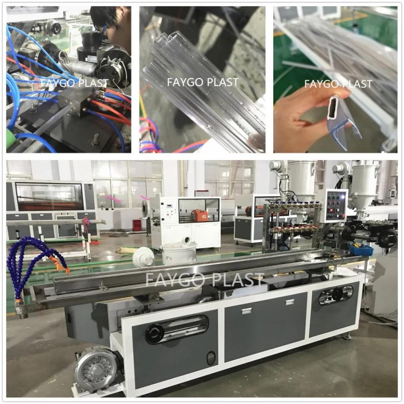 Sjz 65/132 PVC Profile Extrusion Machine Line
