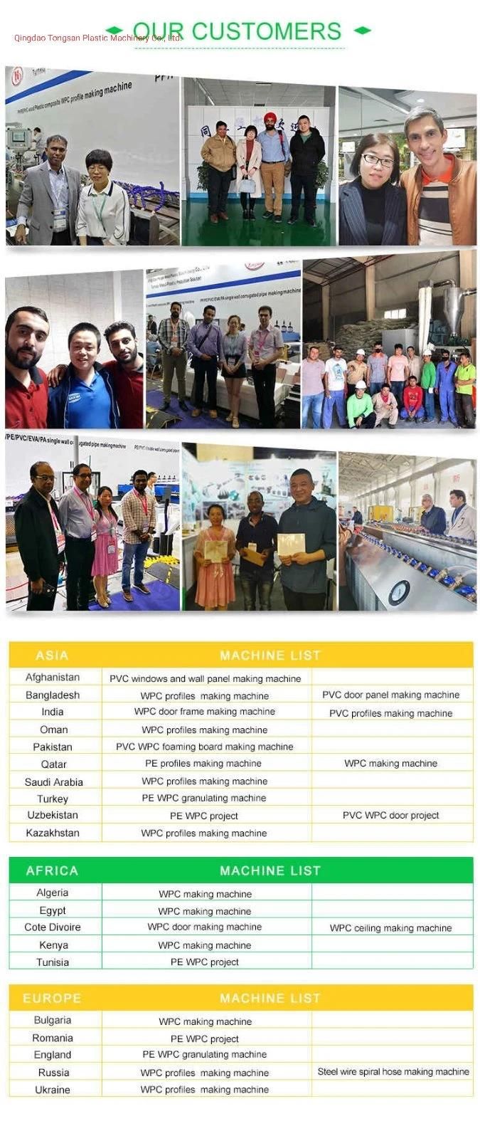 Single Wall Corrugated PE Pipe Production Line / Corrugated Pipe Making Machine