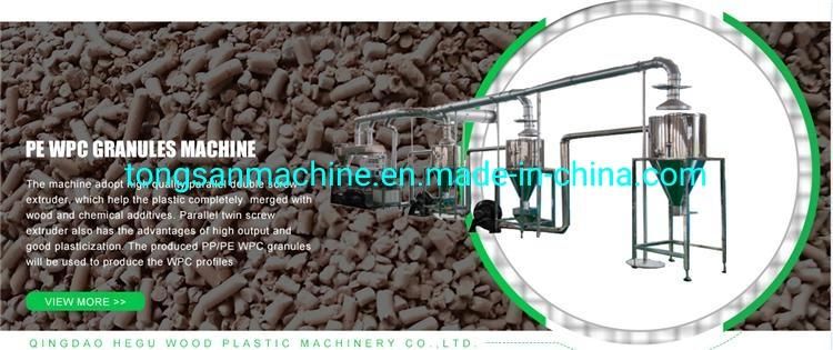 Good Quality PP PE PVC Wall Panel Extruder WPC Decking Making Machine