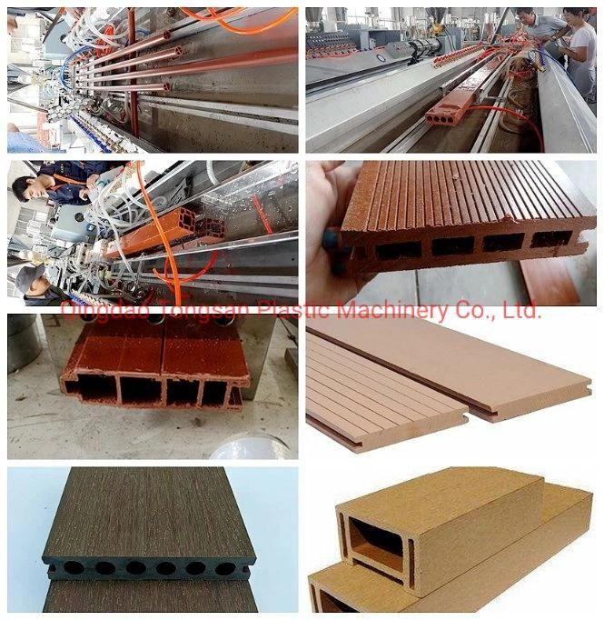 WPC Door Window Wall Pergola Fence Rail Chair Decking WPC Making Machine