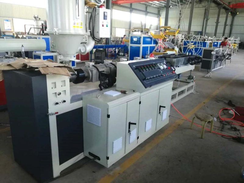PVC Single Wall Corrugated Pipe Making Machine
