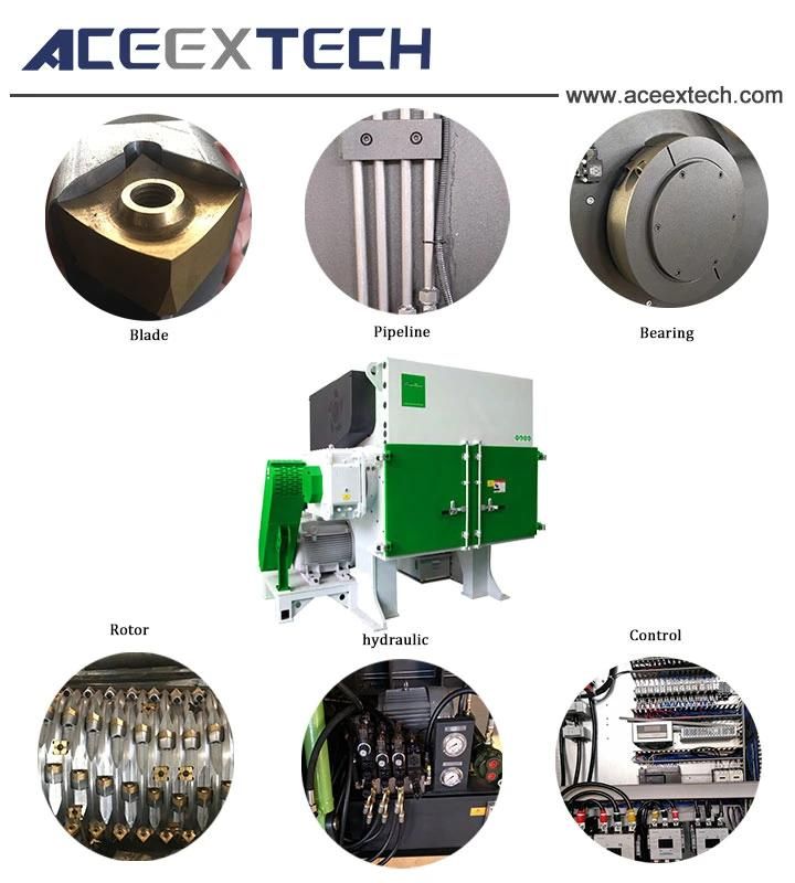 Industrial Plastic Shredder Machine