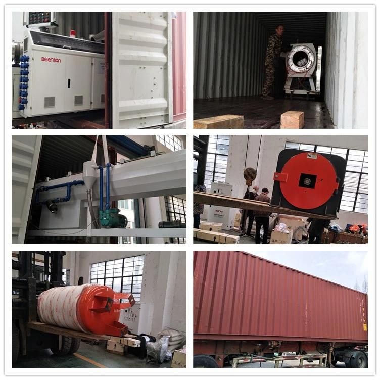 Beierman Sj75 Single Screw Extrusion Farming Pipe Irrigation HDPE Pipes 110mm 160mm 200mm Production Line Plastic Pipe Making Extruder Machines