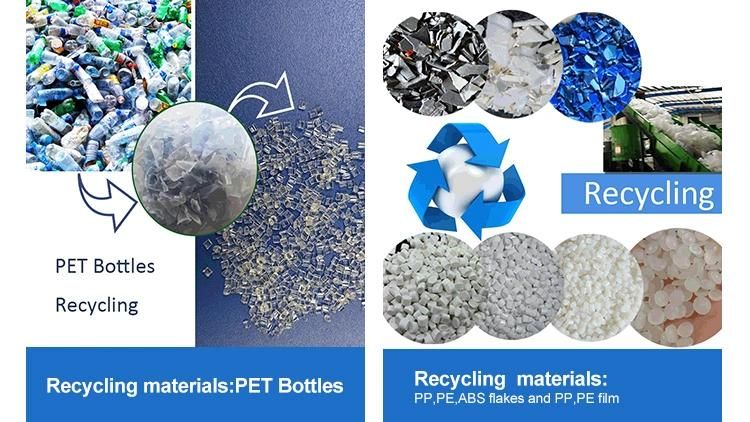 Plastic Material Recycling Extruder for Pet/PP/ABS
