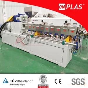 Double Screw Extruder Machine for PP/PC+Glass Fiber Pelletizing