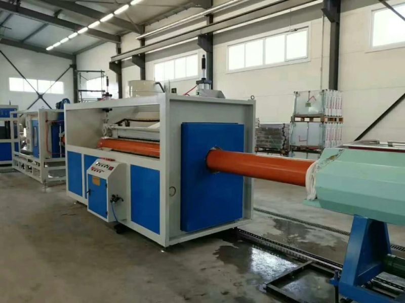 PVC Pipe Plastic Products Making Machine Has High Production Efficiency