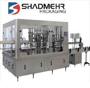 Full Automatic Glass Bottle Fruit Juice Beverage Bottling Machinery