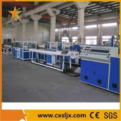 16-63mm Double Cavity PVC Plastic Pipe Extrusion Line / Making Machine Price /Machinery