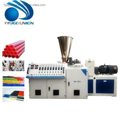 Sjsz Series Conical Twin Screw Extruder Machine