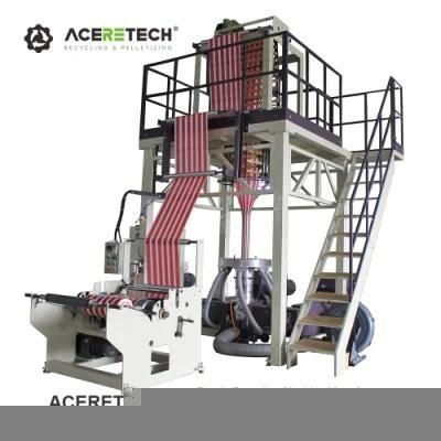 TUV Certification Cm-L80 PLA Pbat Degradable PVC Small Pet Film Blowing Machine