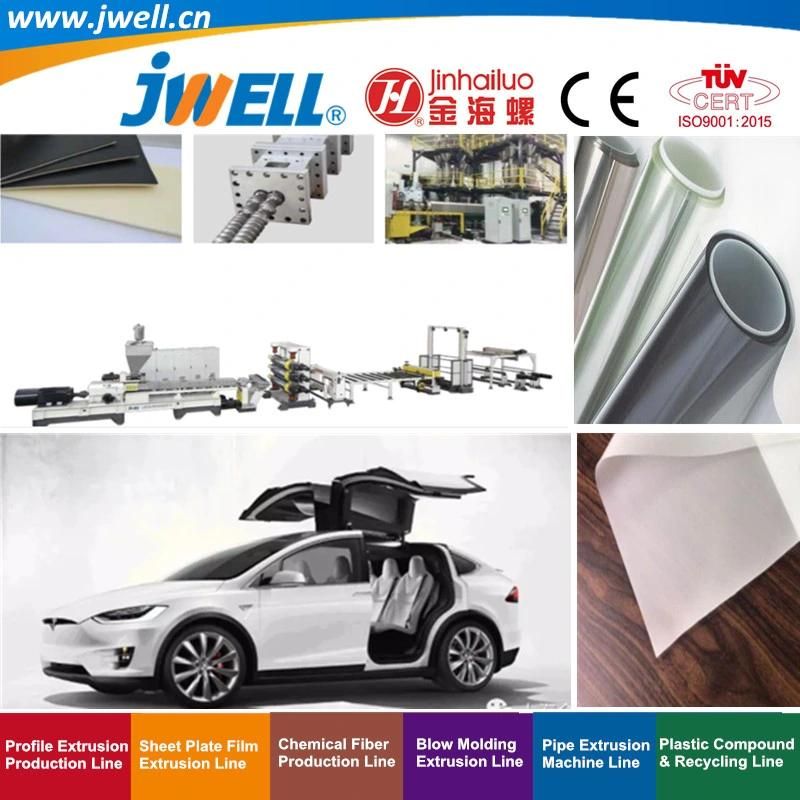 Jwell-PVB Plastic Film Recycling Agricultural Making Extrusion Machine for Automobile Application Series (3)