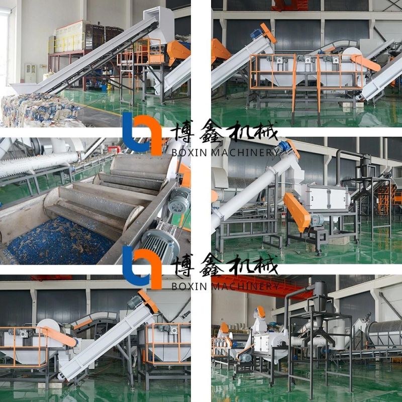 2021 Waste Plastic Flakes Recycling Washing Machine