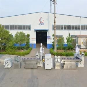 Crochet Lock Plain Diamond Stitch Braiding PVC Fiber Hose Extrusion Line