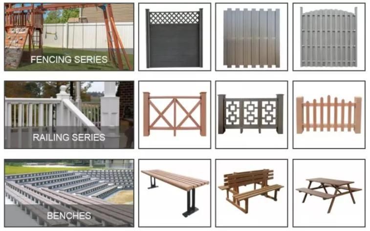 Good Quality PP PE PVC Wall Panel Extruder WPC Decking Making Machine