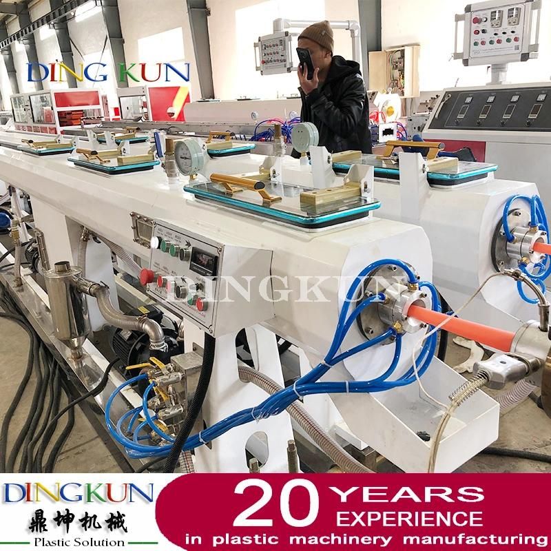 200mm-400mm Big Diameter HDPE Water Pipe Extruder Making Machine