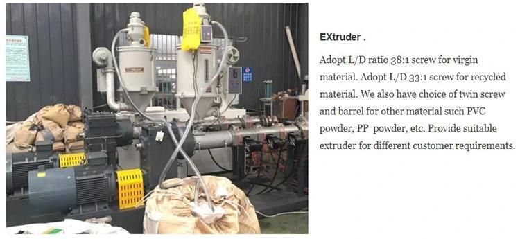 Big Diameter HDPE Plastic Double Wall Corrugated Pipe Extrusion Line PE Pipe Making Line