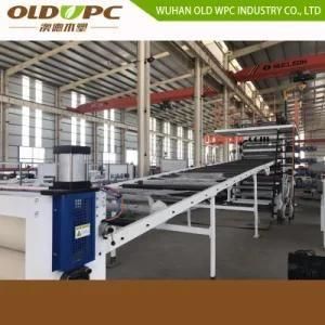 PVC Extrusion Line Tile Wood Mat Spc Floor Making Machine
