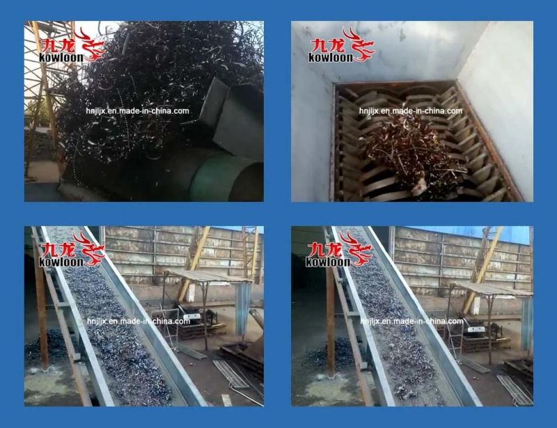 Industrial Heavy Double Shaft Cable Shredder