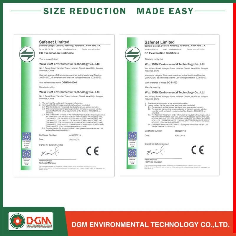 Agricultural Machinery LDPE Film Hped Bottle Plastic Recycling Crusher Machine Grinder Granulator