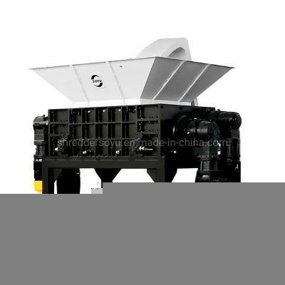 Plastic Small Aluminum Cans Mechanical Four Shaft Shredder