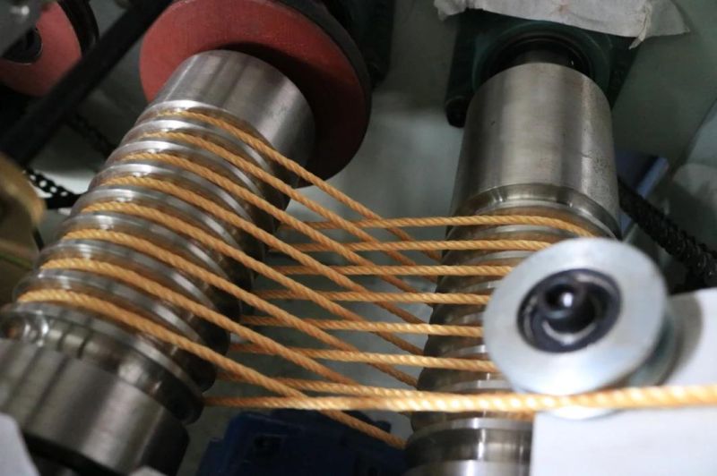 China Cnrm Haidai Intelligent PP Plastic Nylon Twisted 3 Strand Rope Making Machine