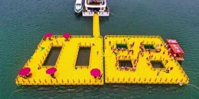 (Midtech Industry) Plastic Foaming PE/HDPE Ocean Marine Pedal Raft Profiles