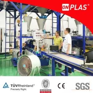 Double Screw Extruder Produce PP CaCO3 Talc Filler Masterbatch