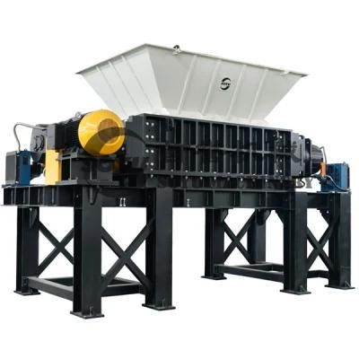 Professional Tyre Crusher Plastic Shredding Machine Single/Two Shaft Shredder