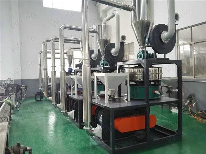 Waste Plastic Pulverizer Crusher Machines
