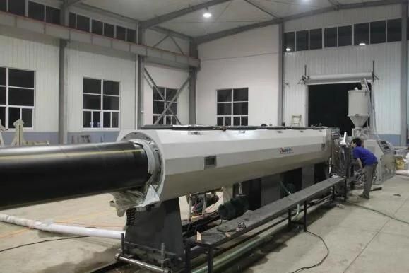 PE Plastic Pipe Pressure Extrusion Line Production Machine 630mm Extruder