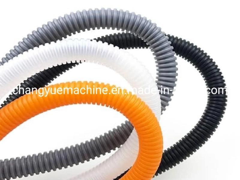High Stability PVC Single Wall Corrugated Pipe Production Line