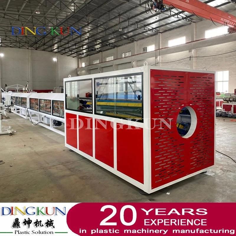 200mm-400mm Big Diameter HDPE Water Pipe Extruder Making Machine
