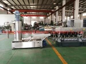 Twin Screw Extruder Water Circle Granulating for LDPE Plastic Machinery